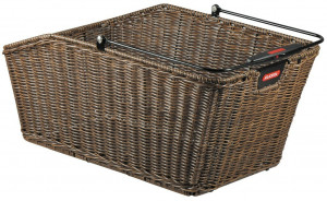 Cos bicicleta spate KLICKfixStructura GT br 44x24x20cm, braided, w.KorbKlip 18l