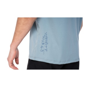 Cube MTB Round Neck Soft Touch S/S Blue