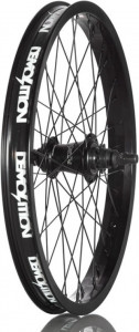 Demolition Laufrad Pro Plus 9T, 20', RHD Freecoaster, schwarz Zero Plus Felge, Rotator Nabe