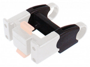 Distance-Set f. Klickfix-Handlebaradap. black 43 mm