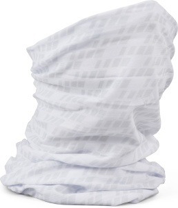 Eșarfă termică GripGrab Multifunctional Fleece, Alb