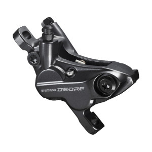Etrier frana pe disc Shimano Deore BR-M6120 hidraulic fata sau spate fara adaptor placute metal d02s fara aripioare de racire