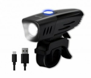 Far Eastpower EBL-3850, alu/plastic, 1led, 900lumeni, 4functii, incarcare USB, negru, AM