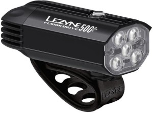 Far Led Lezyne Fusioj drive 500+ front 500 lumen usb-c rechargeable front satin Black