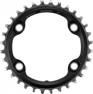 Foaie angrenaj 32t, black, bolt circle 4x96 mm for FC-M 7000 1x11V