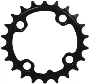 Foaie angrenaj Truvativ pentru MTB, 9 viteze, 42T, BCD 104 mm, otel, negru mat