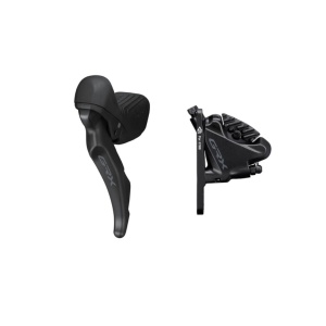 Frana Pe Disc Set Asamblat SHIMANO, J-kit Direct, GRX, ST-RX610(l) BR-RX400(f)