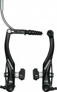 Frana V-brake Shimano BR-T4000 RW, incl. cable guide, black