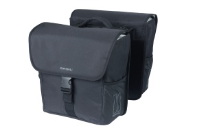 Geanta dubla BASIL Go MIK, 14x27x31cm, 32l, Negru