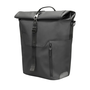 Geanta Laterala Racktime Jerry Negru, 30x17x37cm, 17 L