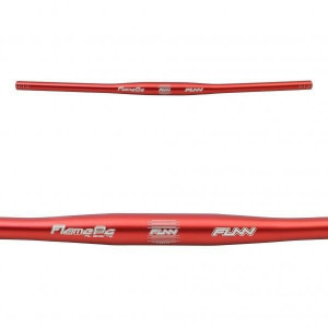 Ghidon Funn Flame PG, alu.6061, 31,8mm, ridicare 0, Backsweep 9 L.680mm, rosu lucios