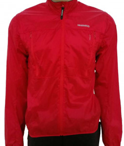 Jacheta Shimano hybrid windbreak red
