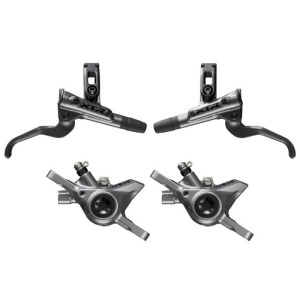 Kit upgrade frâne Shimano XTR BL-M9200 / BR-M9220, față & spate, furtunuri 1000 mm & 1700 mm
