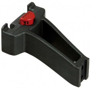Klickfix-handlebar adapter for head tube black, f. bike w. screw thread