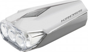 Lampa fata Kross Lumi II 3 LED 2 functii white
