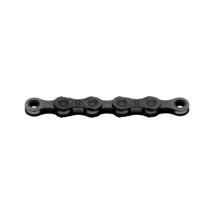 Lant Kmc X12 Waxed 1/2" X 11/128", 126 Zale, 12-Sp, Negru