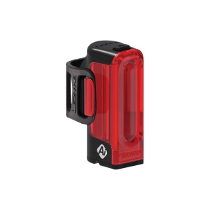 Lumină spate Lezyne Strip Pro Ai Alert 400+, 400 lm, USB-C, IPX7