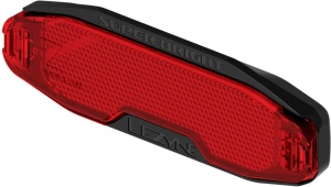Lumină spate Lezyne Z-Mark Super Bright Ai Alert StVZO, negru