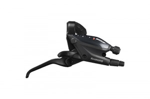 Maneta de schimbator/frana Shimano ST-EF505-8R 8v 2050mm 3 degete hidraulic negru