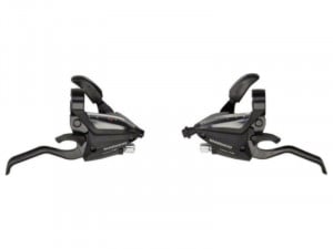 Manete schimbator/frana Shimano ST-EF500-2A 8x3v 2 degete pt. V-BRAKE negru