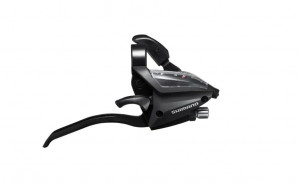 Manete Schimbator Shimano Tourney, Combo Ef5004, Spate 8V, 2050Mm, Negru, fara ambalaj
