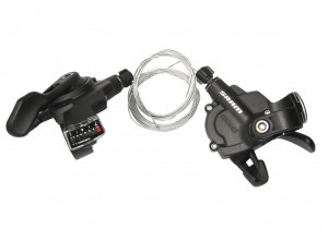 Manete schimbator Sram X.3 1:1 Trigger 3x7v Negre
