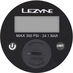 Manometru de înlocuire 350 PSI, Lezyne, pentru pompe de podea, display 2,5"