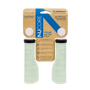 Mansoane Herrmans Nucore Tour Wave 130mm, Diametru 22mm, Sage DD47 BL+BR