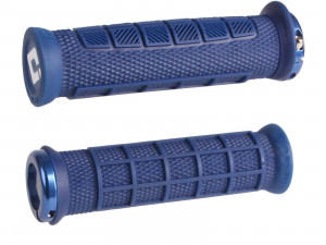 Mansoane ODI MTB Elite Pro Lock-On 2.1 navy blue, 130mm blue clamps