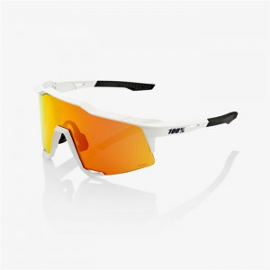 Ochelari 100% SPEEDCRAFT - Soft Tact Black - HiPER Red Multilayer Mirror Lens