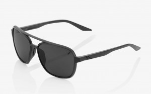 Ochelari KASIA - Matte Black - Black Mirror Lens