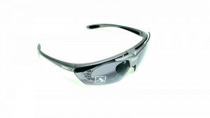 Ochelari Mighty Rayon In-Sight, rama neagra, 3 seturi de lentile interschimbabile, cu husa