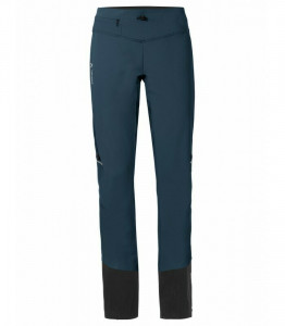 Pantaloni dama Softshell Vaude Larice Light III Dark Sea