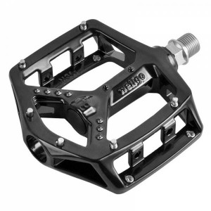 Pedale Wellgo MG-32 magnesium cuie schimbabile negre 316gr