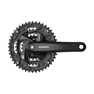 Pedalier Shimano Altus FC-M371-L 44*32*22T 175mm 9v negru fara CG