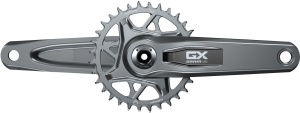 Pedalier SRAM GX Eagle T-Type, 32T, 1x12, 175 mm, Direct Mount, Dark Polar, fără ax/pedalier interior