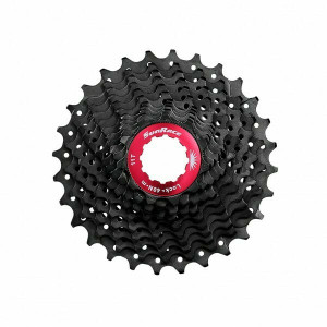 Pinioane Sunrace CSRX11 EAVR.OS0, pe caseta, 11-34T, 11 vit, negru/rosu, AM