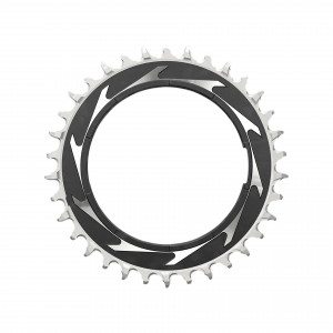 Placa pedalier Sram T-type,12V, XXSL Eagle 34 TEETH, D1, ALUM., TM 3MM OFFSET, BL/SILV