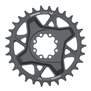 Placa pedalier SRAM T-Type GX Eagle D1 32 TEETH, ALUM., DM 3MM OFFSET, POLAR GREY