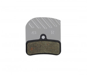 Plăcuțe de Frână Kellys D-16 Radiator, organic (pereche), Gri