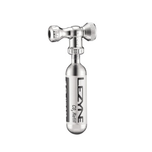 Pompa CO2 Lezyne Control Drive, cu reglaj fin și cartus inclus