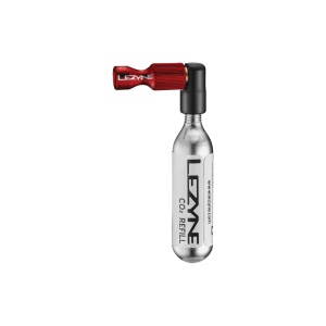 Pompa CO2 Lezyne Trigger Drive 16g, Rosu
