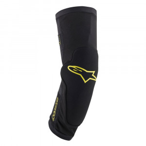 Protectii genunchi Alpinestars Paragon Plus black/acid yellow