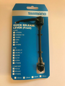 Quick Release Shimano HB-M3050-QR 129 mm (5-3/32") Negru