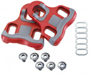 replac.cleats Xpedo Look Keo compatible 6° red
