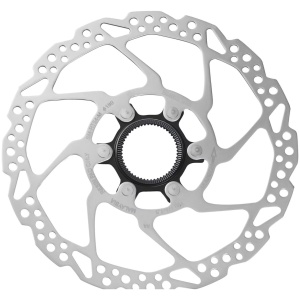 Rotor PT. Frana Pe Disc SHIMANO SM-RT54, 180MM, Cu Piulita CENTER LOCK (seratie Externa), Numai PT. Placute Resin, Ambalat IND.