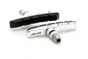 Saboti frana XLC Cartridge V-brake BS-V02 4 buc., 72mm, black/silver