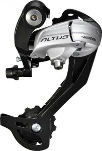 Schimbator spate Shimano Altus RD-M 370 9-way, no Adapter, Silver