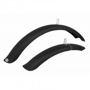 Set aparatori Force CTB 20 suport metalic, negru