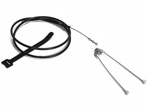 Set cabluri + camasa frana BMX, Odyssey negru